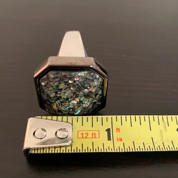 Cocktail Ring silver 8.5 Lia Sophia - Picture 6 of 7